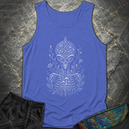 Intraterrestial - Intraterrestial Comfort Tank Top - Flo Blue
