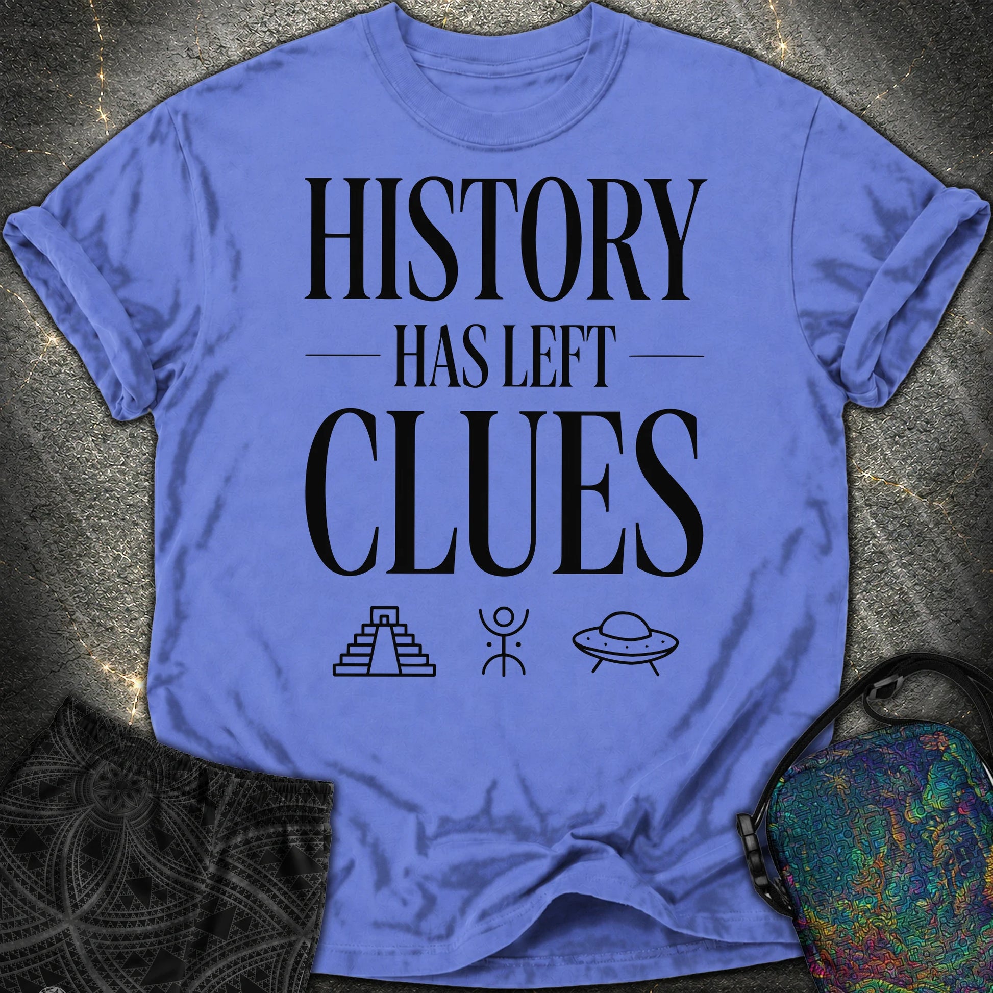 History Black - History Black Comfort T-Shirt - Flo Blue