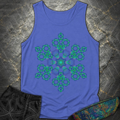 1 - 1 Comfort Tank Top - Flo Blue