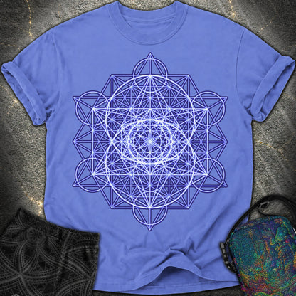 Vesica Eye Of The Universe - Vesica Eye Of The Universe Comfort T-Shirt - Flo Blue