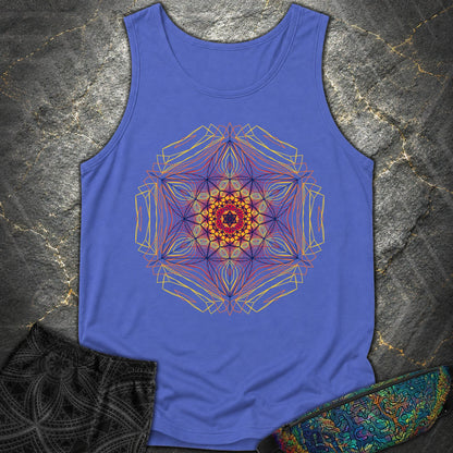 Solar Nexus - Solar Nexus Comfort Tank Top - Flo Blue