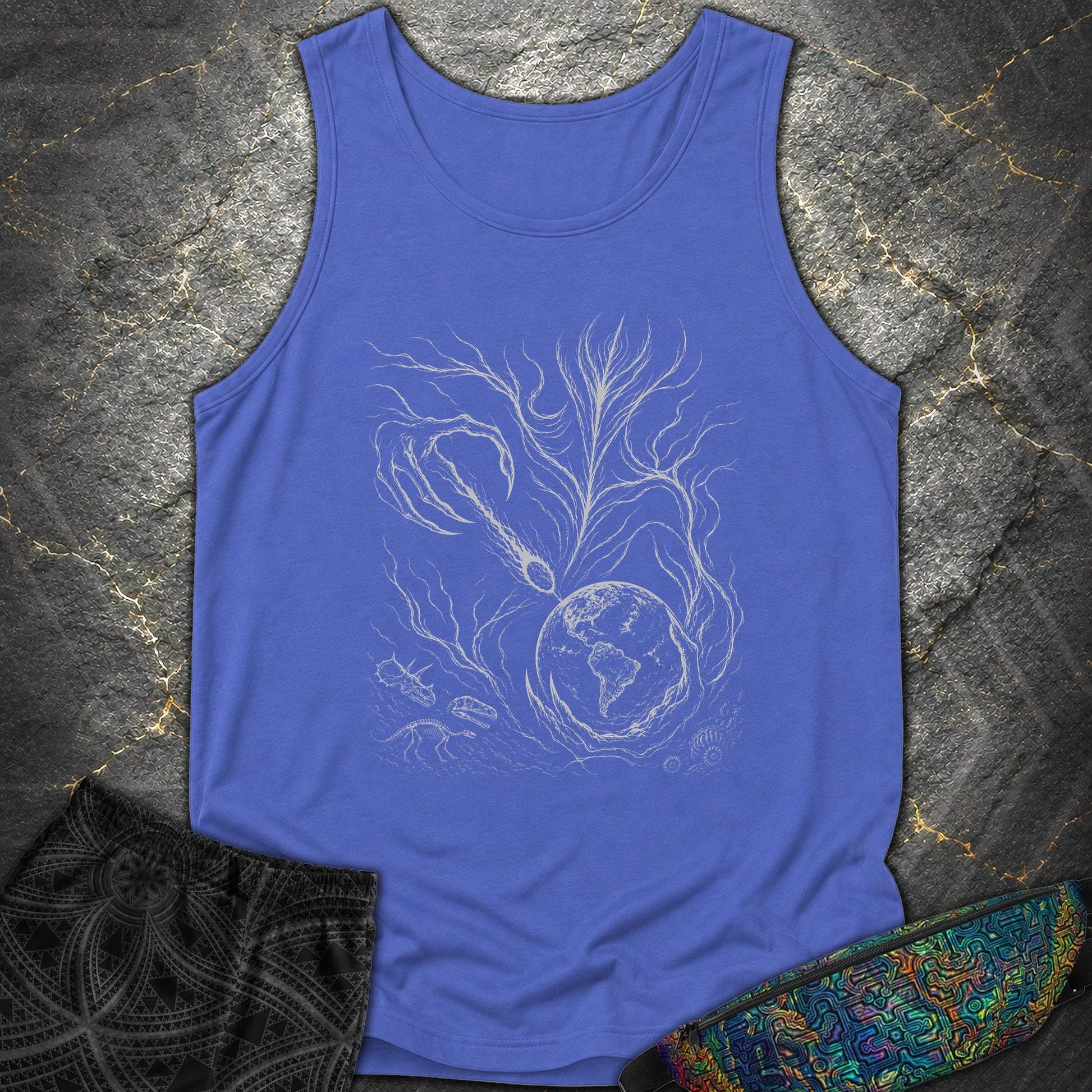 New Beginning - New Beginning Comfort Tank Top - Flo Blue