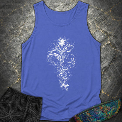 Life's Engineer - Life's Engineer Comfort Tank Top - Flo Blue