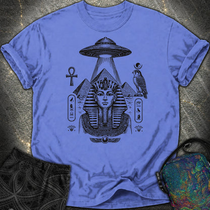 Pharaoh Under the Alien Light - Pharaoh Under the Alien Light Comfort T-Shirt - Flo Blue