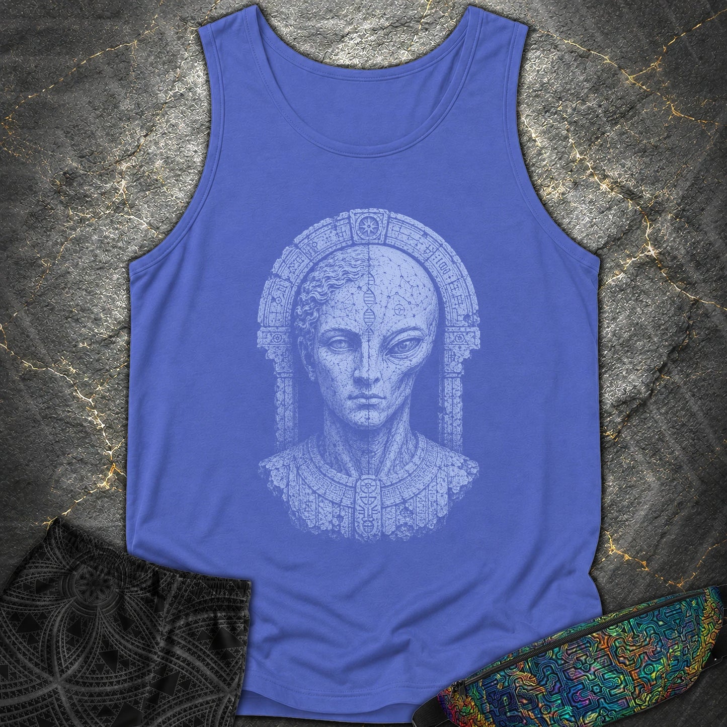 Ancestor - Ancestor Comfort Tank Top - Flo Blue