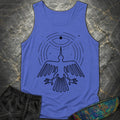 Nazca Bird Geoglyph - Dark Ink Comfort Tank Top