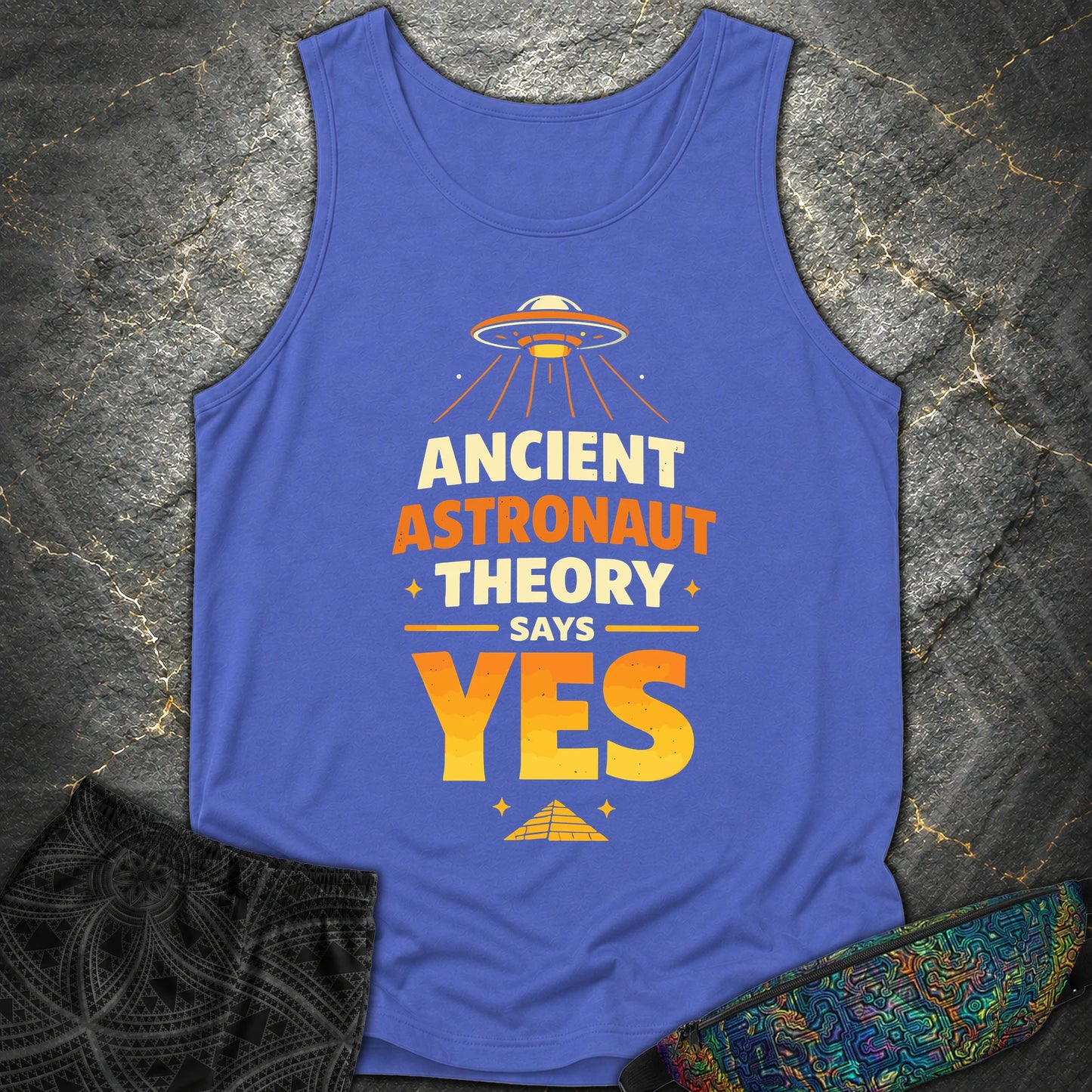 Ancient Theory - Ancient Theory Comfort Tank Top - Flo Blue