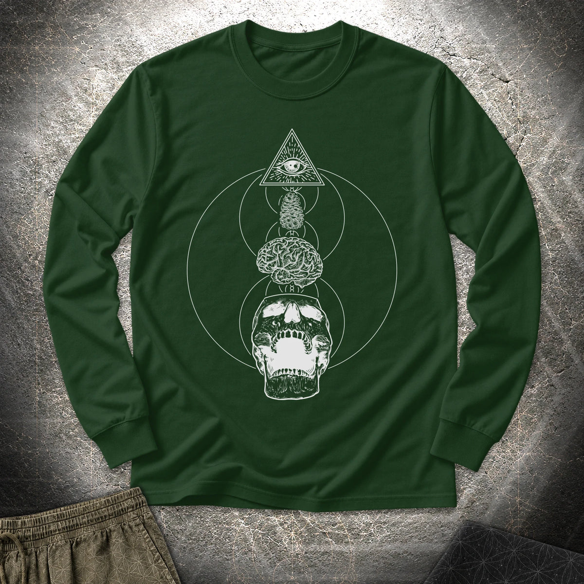 Tools Of The Trade - Tools Of The Trade Long Sleeve Shirt - Forest Green