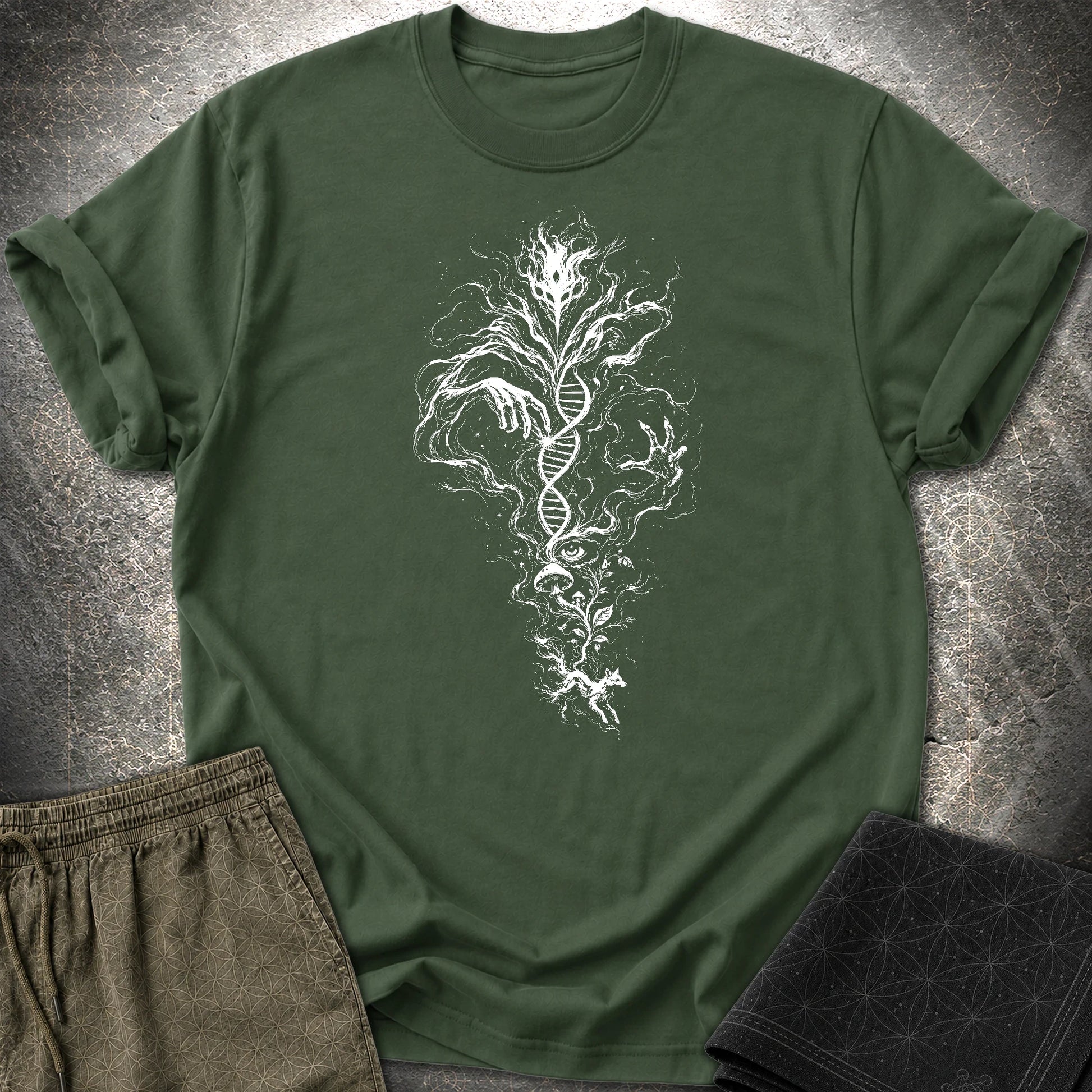 Life's Engineer T-Shirt - Life's Engineer T-Shirt - Forest Green