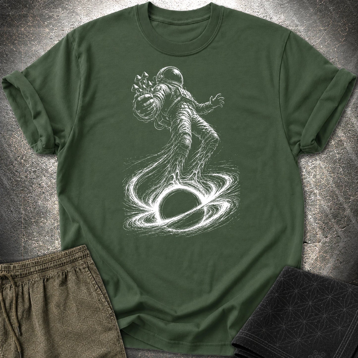 Into The Void T-Shirt - Into The Void T-Shirt - Forest Green