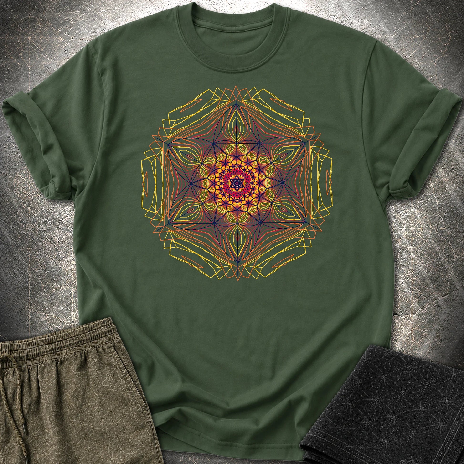Solar Nexus - Solar Nexus T-Shirt - Forest Green