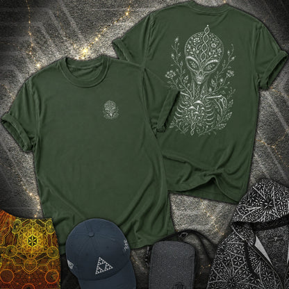 Intraterrestial - Intraterrestial 2 Sided T-Shirt - Forest Green