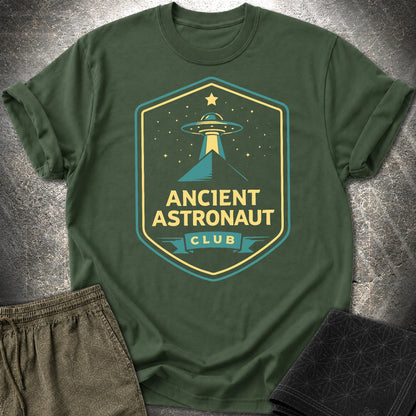 Ancient Astronaut Club - Ancient Astronaut Club T-Shirt - Forest Green