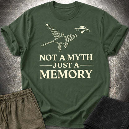NOT MYTH JUST MEMORY - NOT MYTH JUST MEMORY T-Shirt - Forest Green