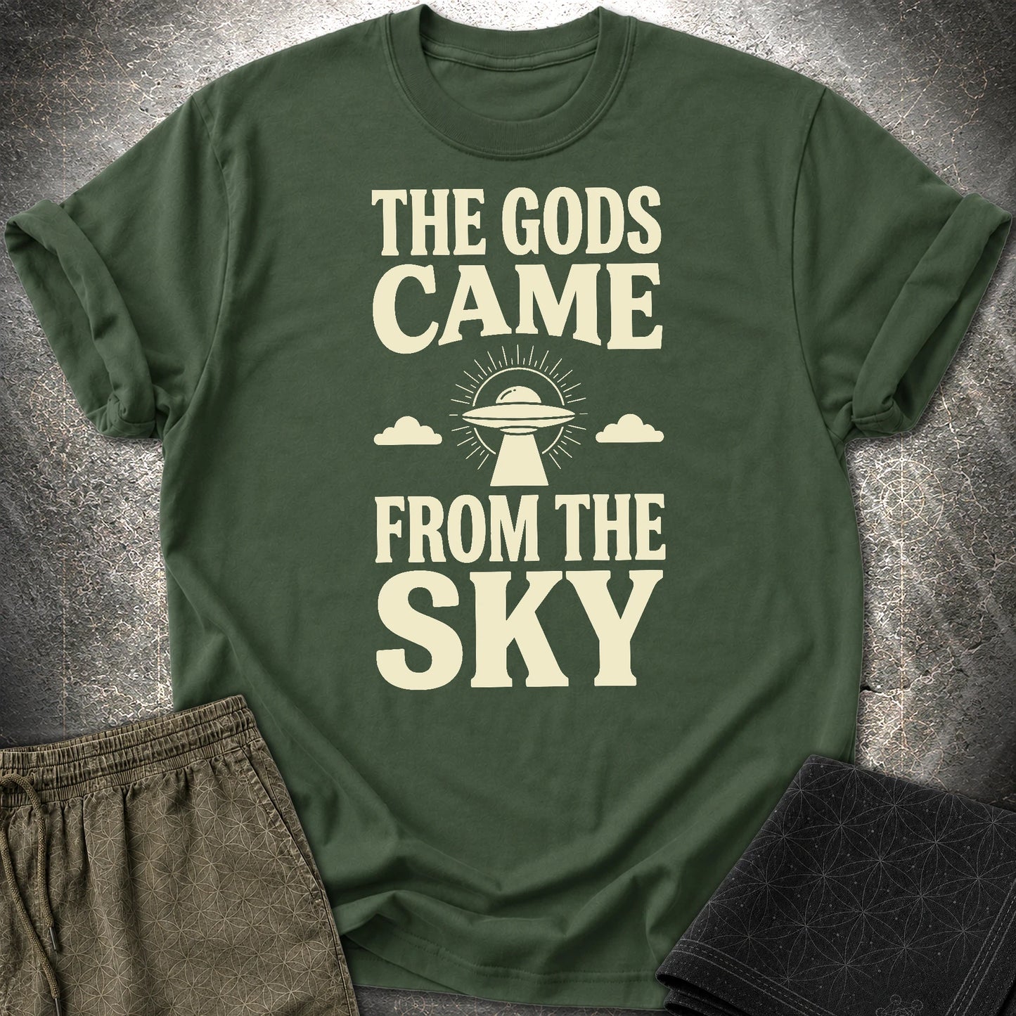 The Gods Come - The Gods Come T-Shirt - Forest Green
