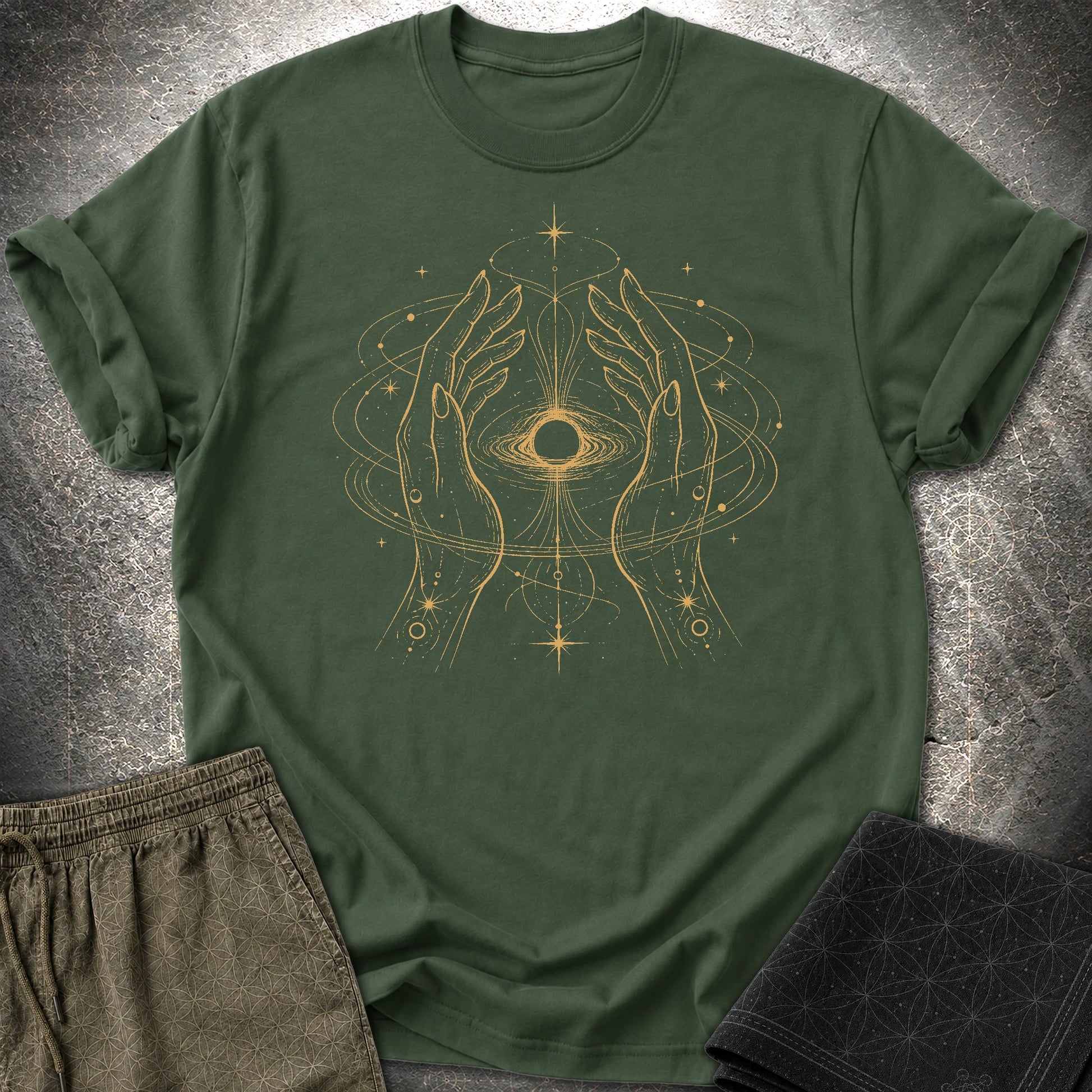 Illusion Of Control T-Shirt - Illusion Of Control T-Shirt - Forest Green