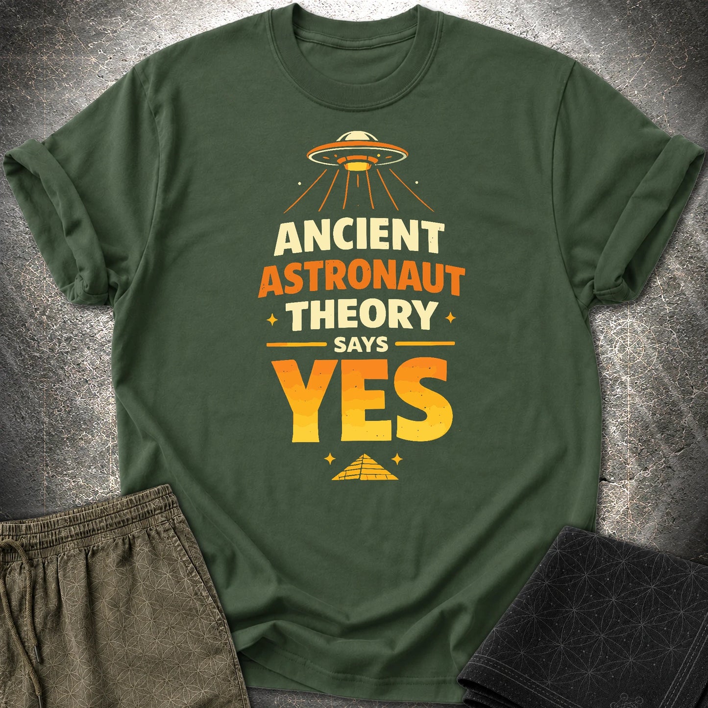 Ancient Theory - Ancient Theory T-Shirt - Forest Green