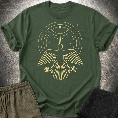 Geoglif Ptaka - Geoglif Ptaka T-Shirt - Forest Green