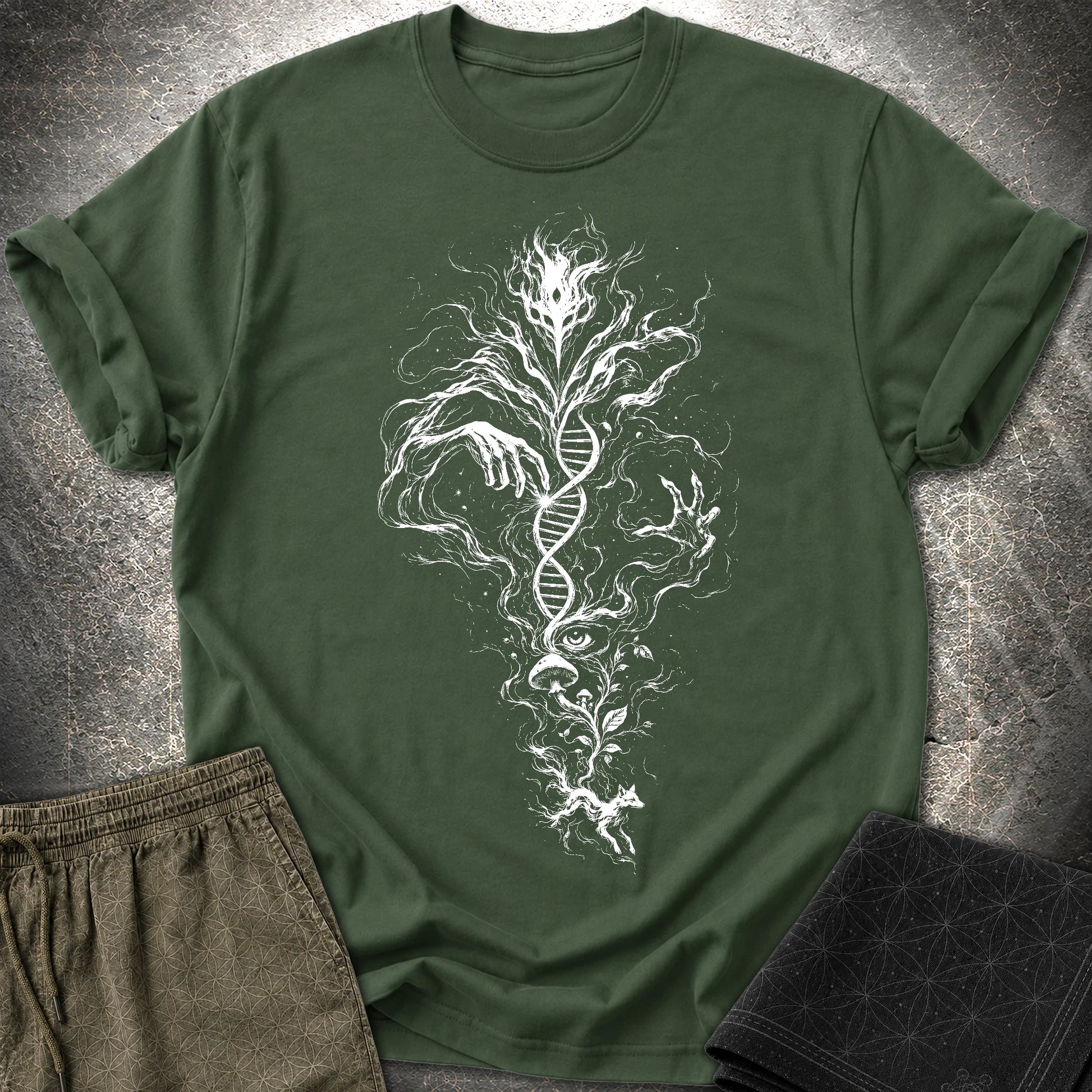 Life's Engineer - Life's Engineer T-Shirt - Forest Green