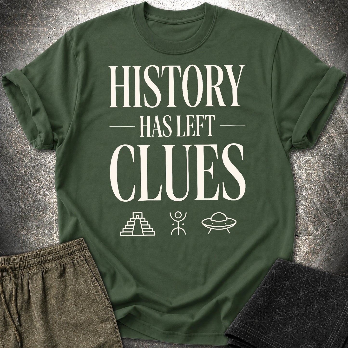 History - History T-Shirt - Forest Green