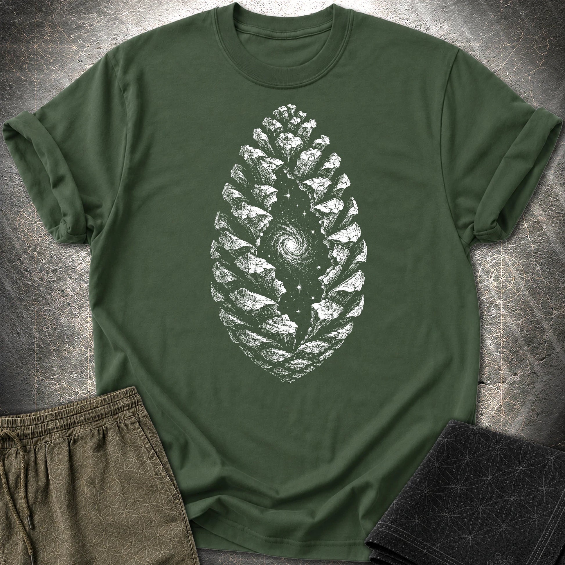 Seed of the Infinite T-Shirt - Seed of the Infinite T-Shirt - Forest Green