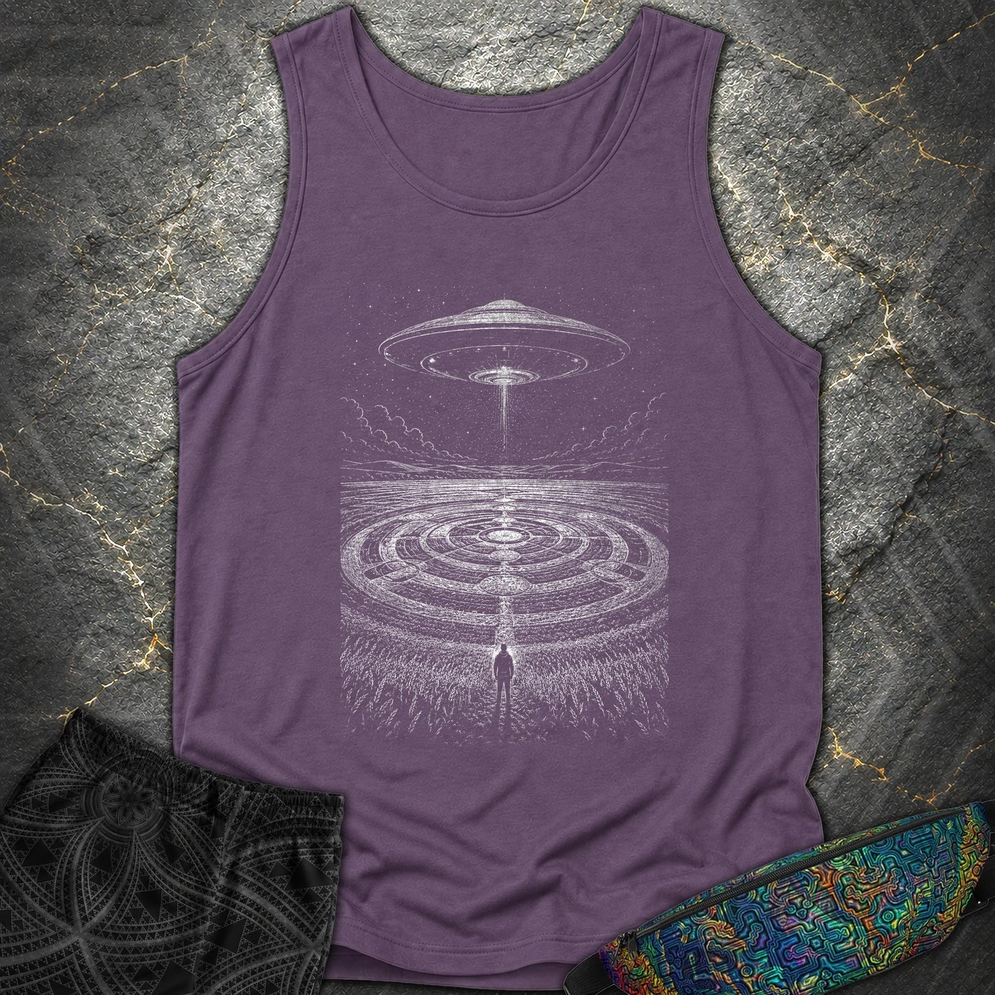Witness - Witness Comfort Tank Top - Grape
