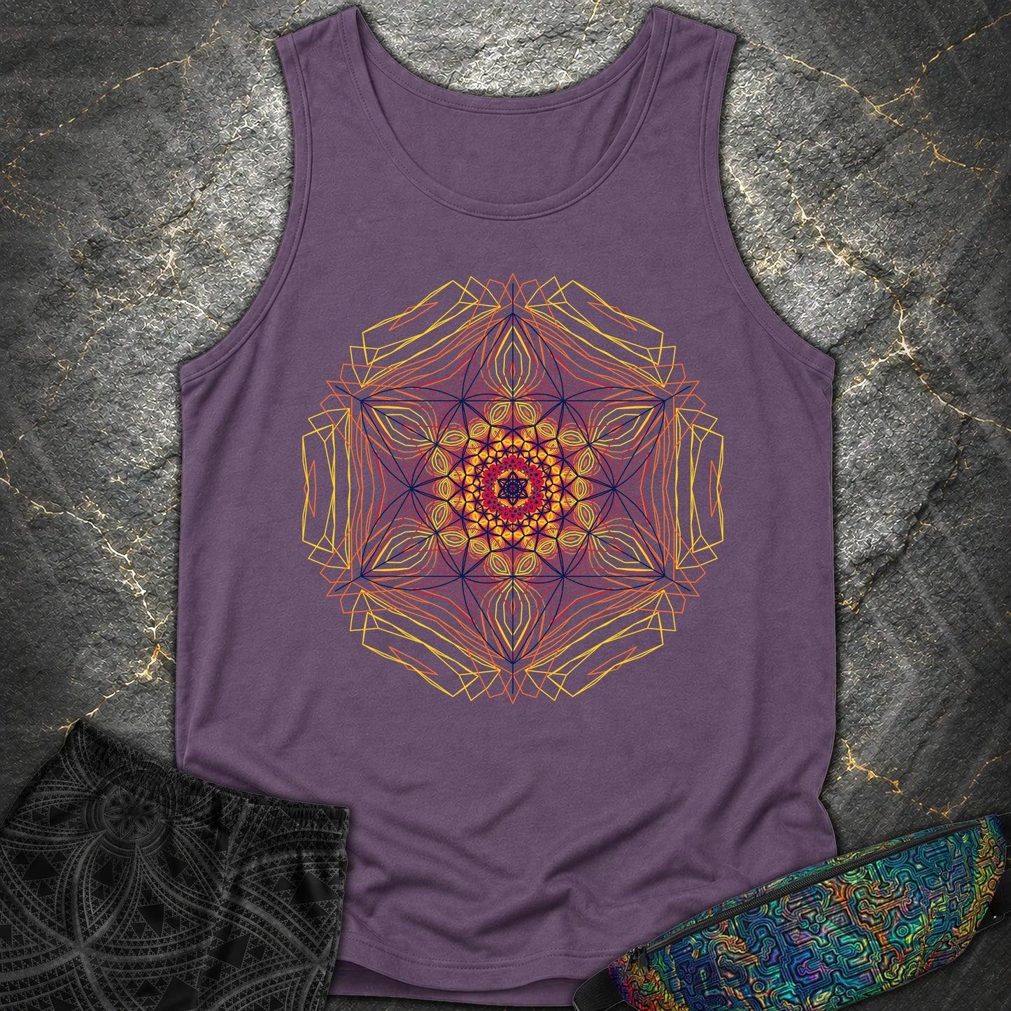 Solar Nexus - Solar Nexus Comfort Tank Top - Grape