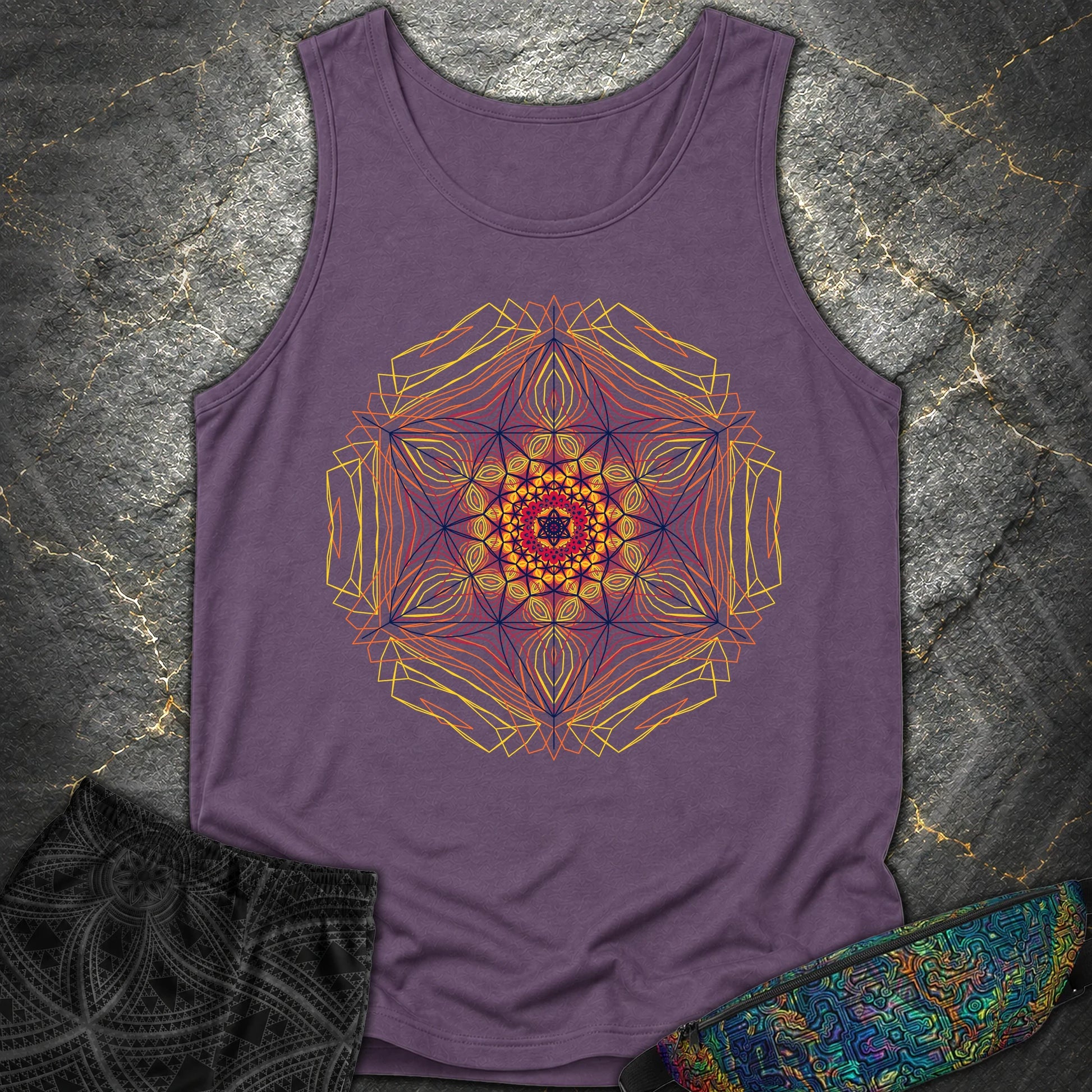 Solar Nexus - Solar Nexus Comfort Tank Top - Grape
