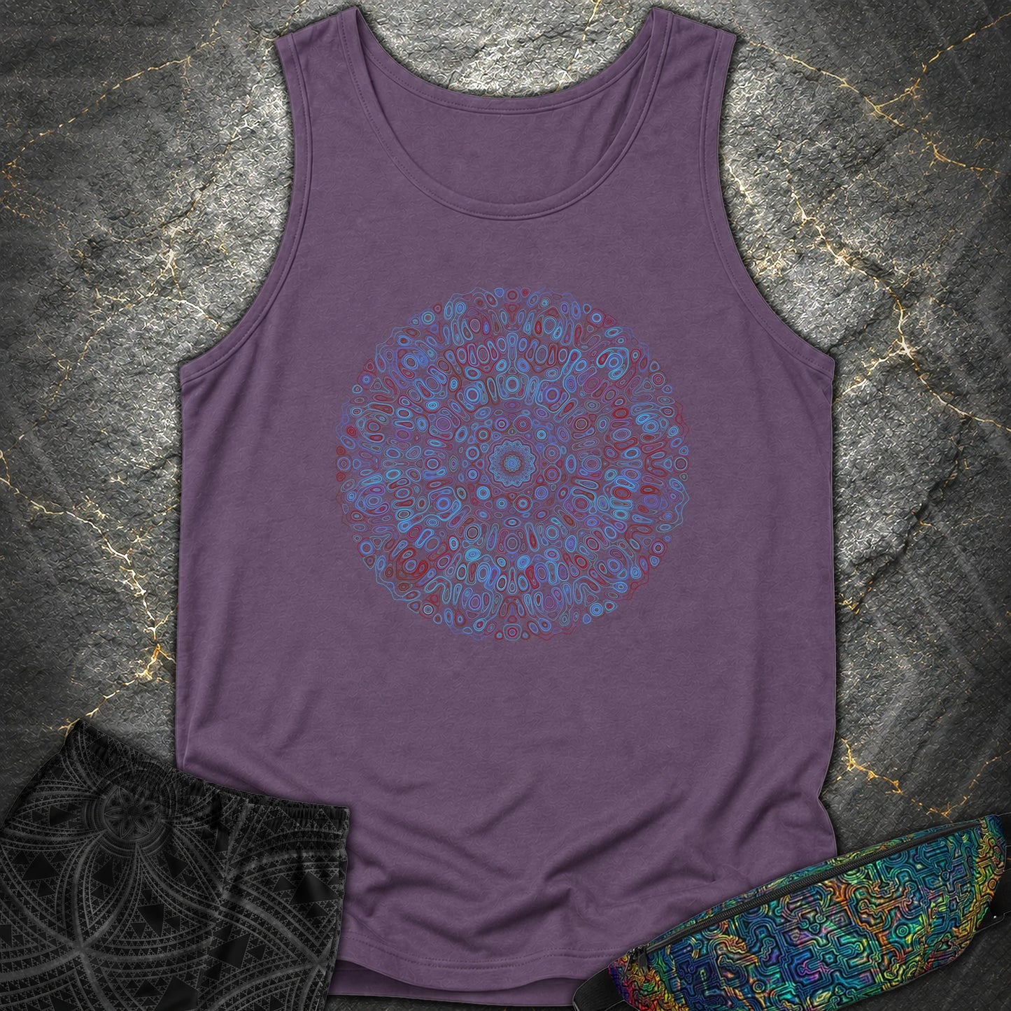 Resonance - Resonance Comfort Tank Top - Grape