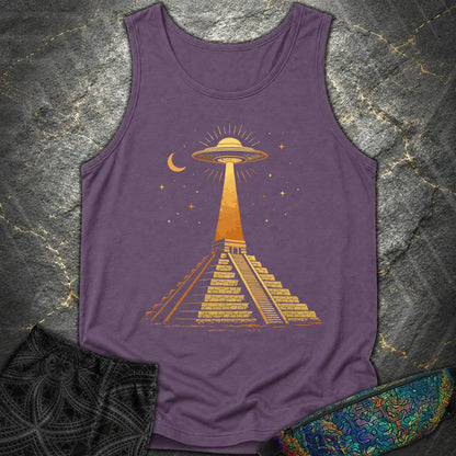 Piramida Majów I UFO - Piramida Majów I UFO Comfort Tank Top - Grape