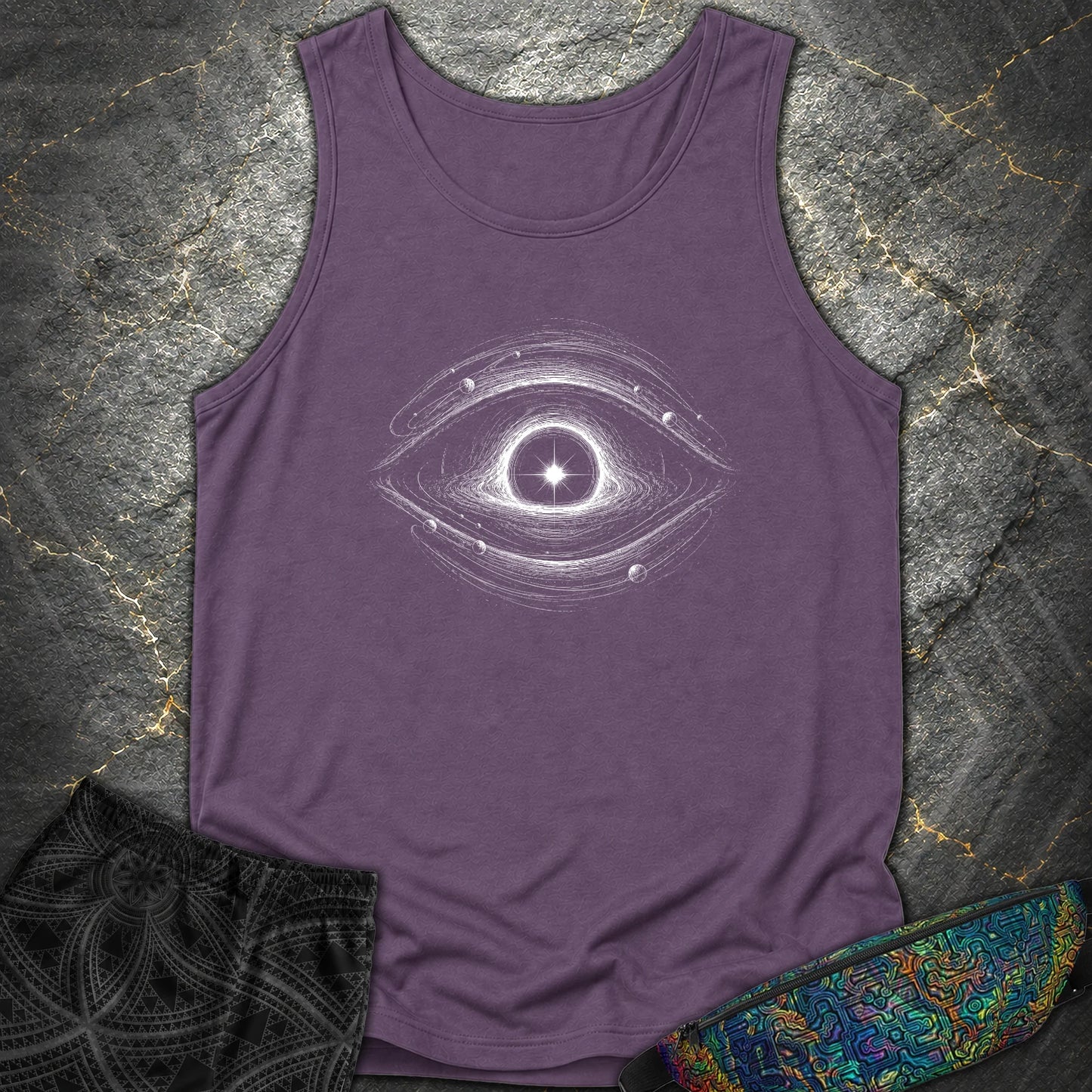 Eye Of The Void - Eye Of The Void Comfort Tank Top - Grape