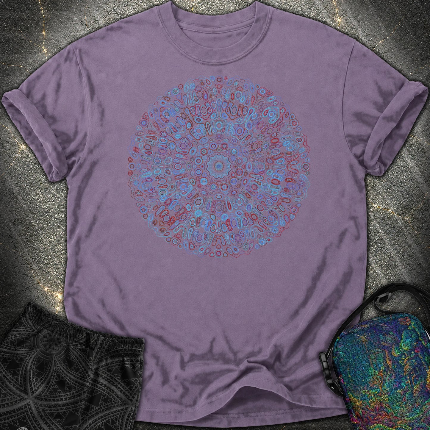 Resonance Comfort T-Shirt - Resonance Comfort T-Shirt - Grape