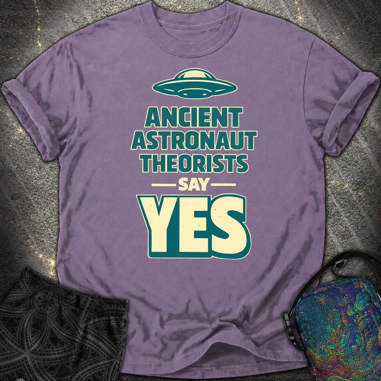 Ancient Teaorist Blue - Ancient Teaorist Blue Comfort T-Shirt - Grape