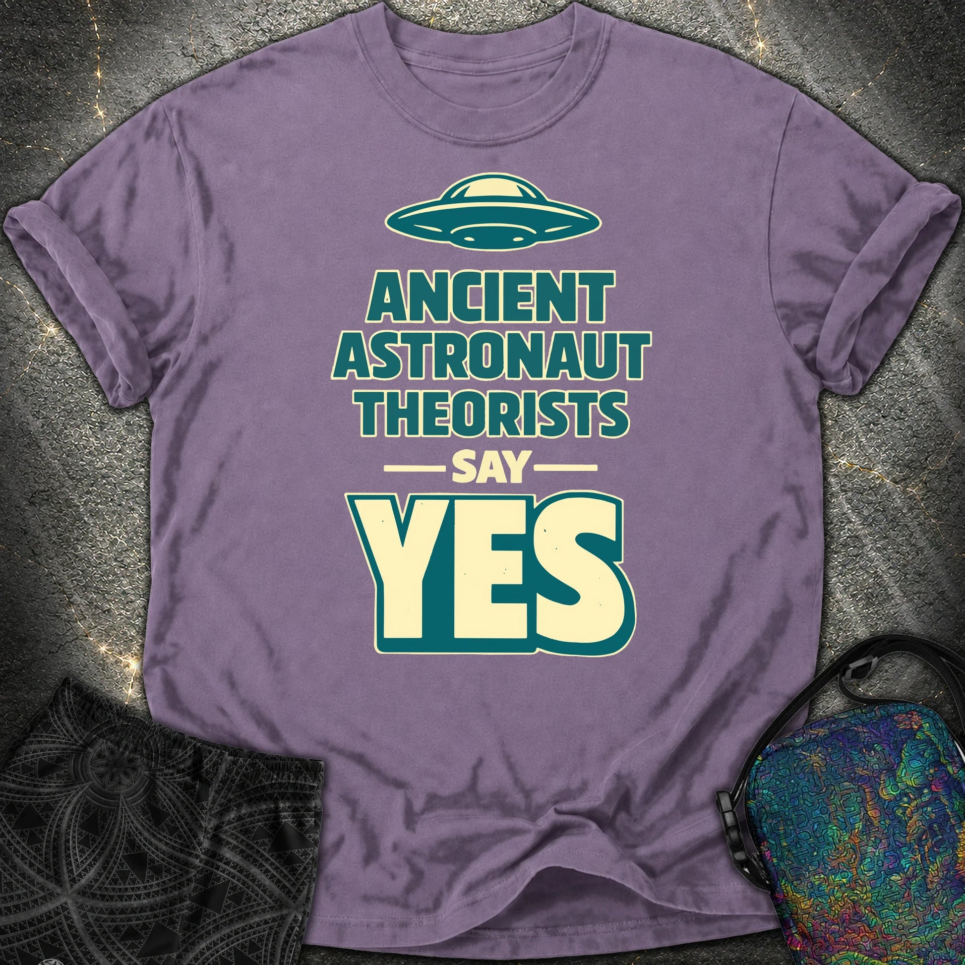 Ancient Teaorist Blue - Ancient Teaorist Blue Comfort T-Shirt - Grape