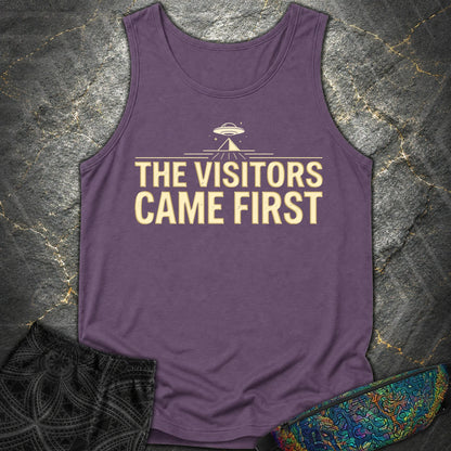 The Visittors Come First - The Visittors Come First Comfort Tank Top - Grape
