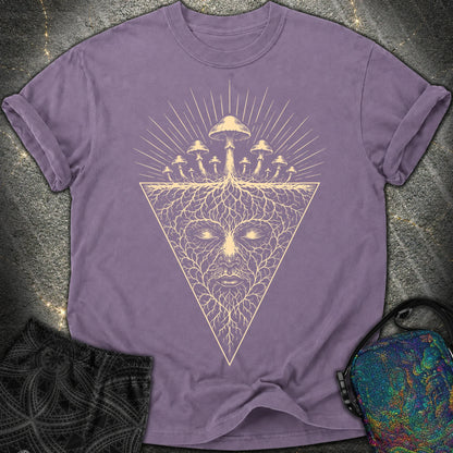 Mycelium Consciousness - Mycelium Consciousness Comfort T-Shirt - Grape