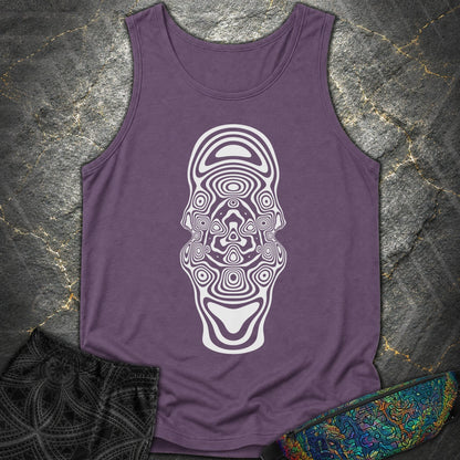 Mind Blown Comfort Tank Top - Mind Blown Comfort Tank Top - Grape