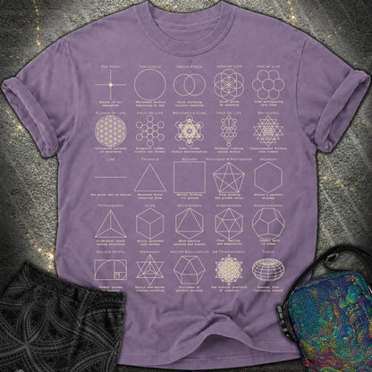 Updated! Sacred Geometry T-Shirt, Flower of Life Metatron’s Cube Merkaba Spiritual Comfort T-Shirt - Updated! Sacred Geometry T-Shirt, Flower of Life Metatron’s Cube Merkaba Spiritual Comfort T-Shirt - Grape