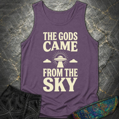 The Gods Come - The Gods Come Comfort Tank Top - Grape