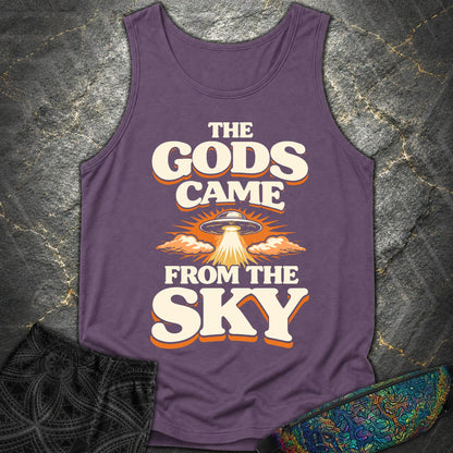 The Gods Came From Sky - The Gods Came From Sky Comfort Tank Top - Grape