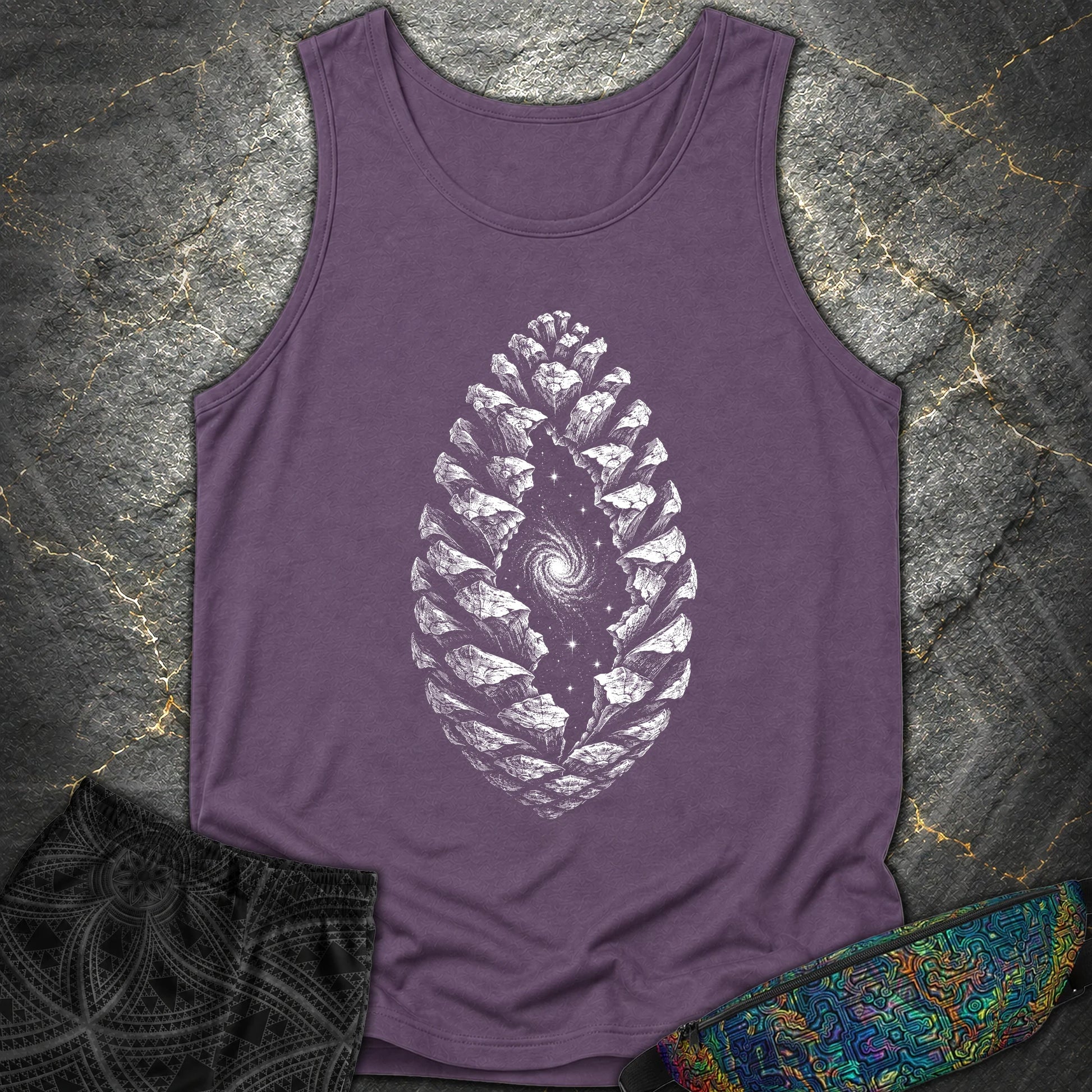 Seed of the Infinite - Seed of the Infinite Comfort Tank Top - Grape
