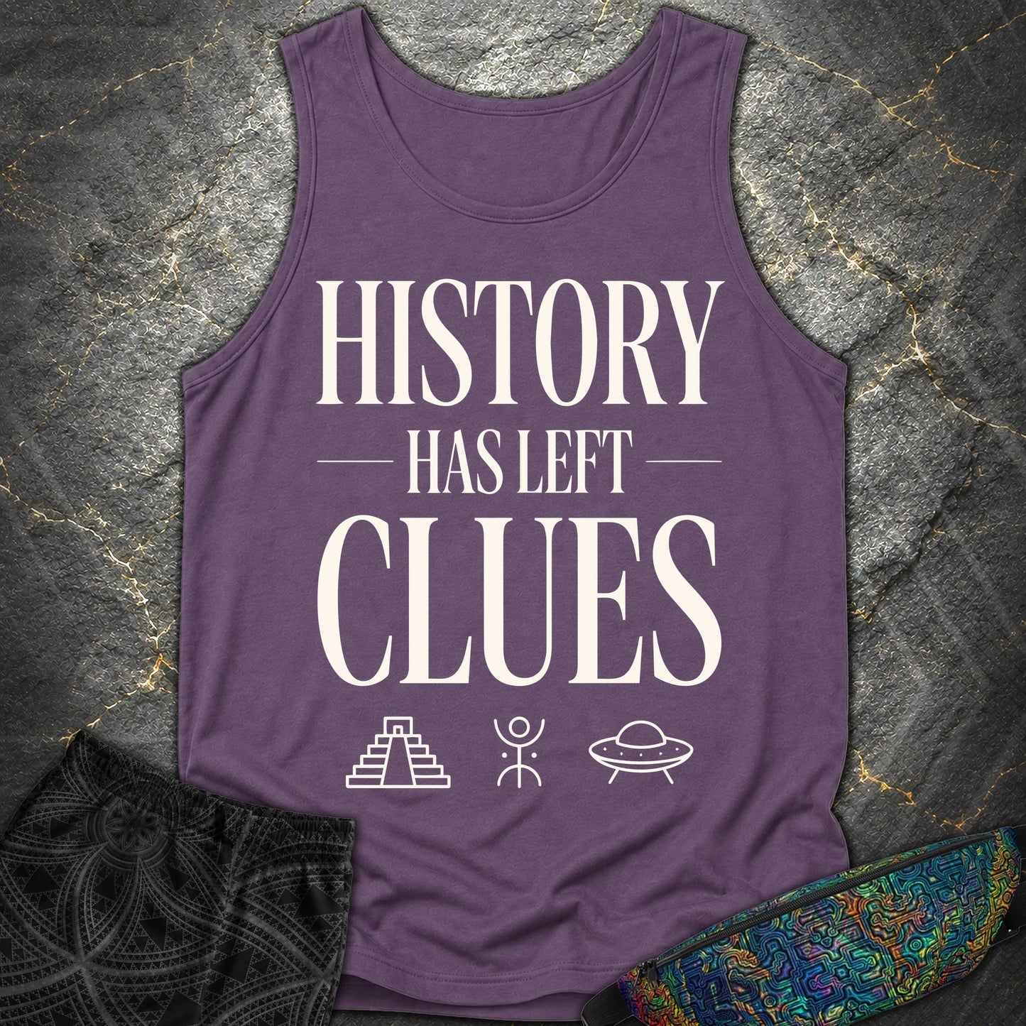 History - History Comfort Tank Top - Grape