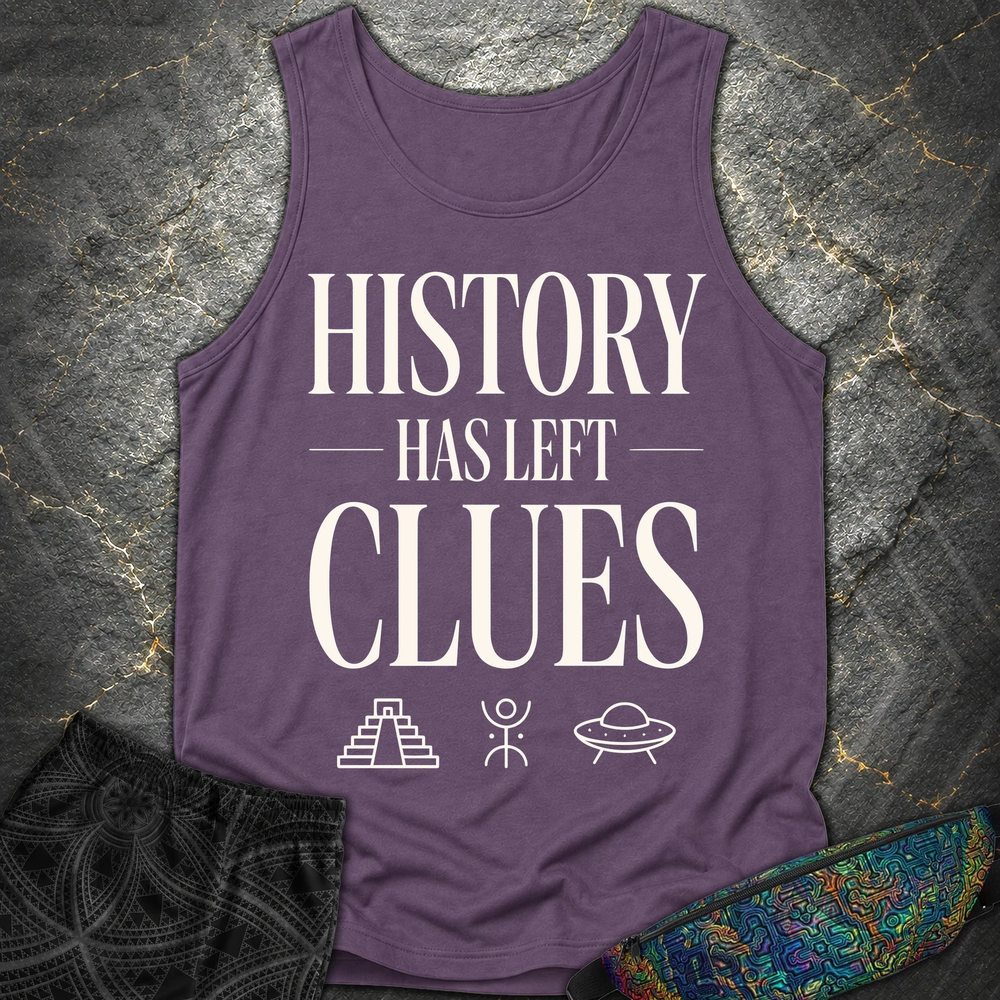 History - History Comfort Tank Top - Grape