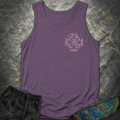 Cymatics, Energy Frequency Vibration Comfort Tank - Cymatics, Energy Frequency Vibration Comfort Tank - Grape