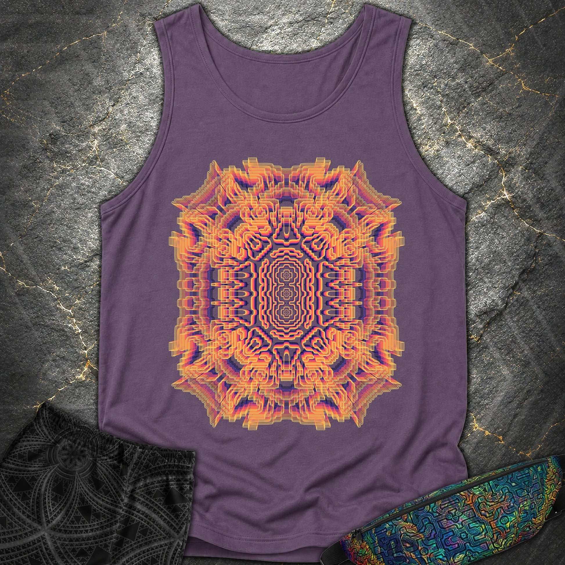 Resonance Engine - Resonance Engine Comfort Tank Top - Grape