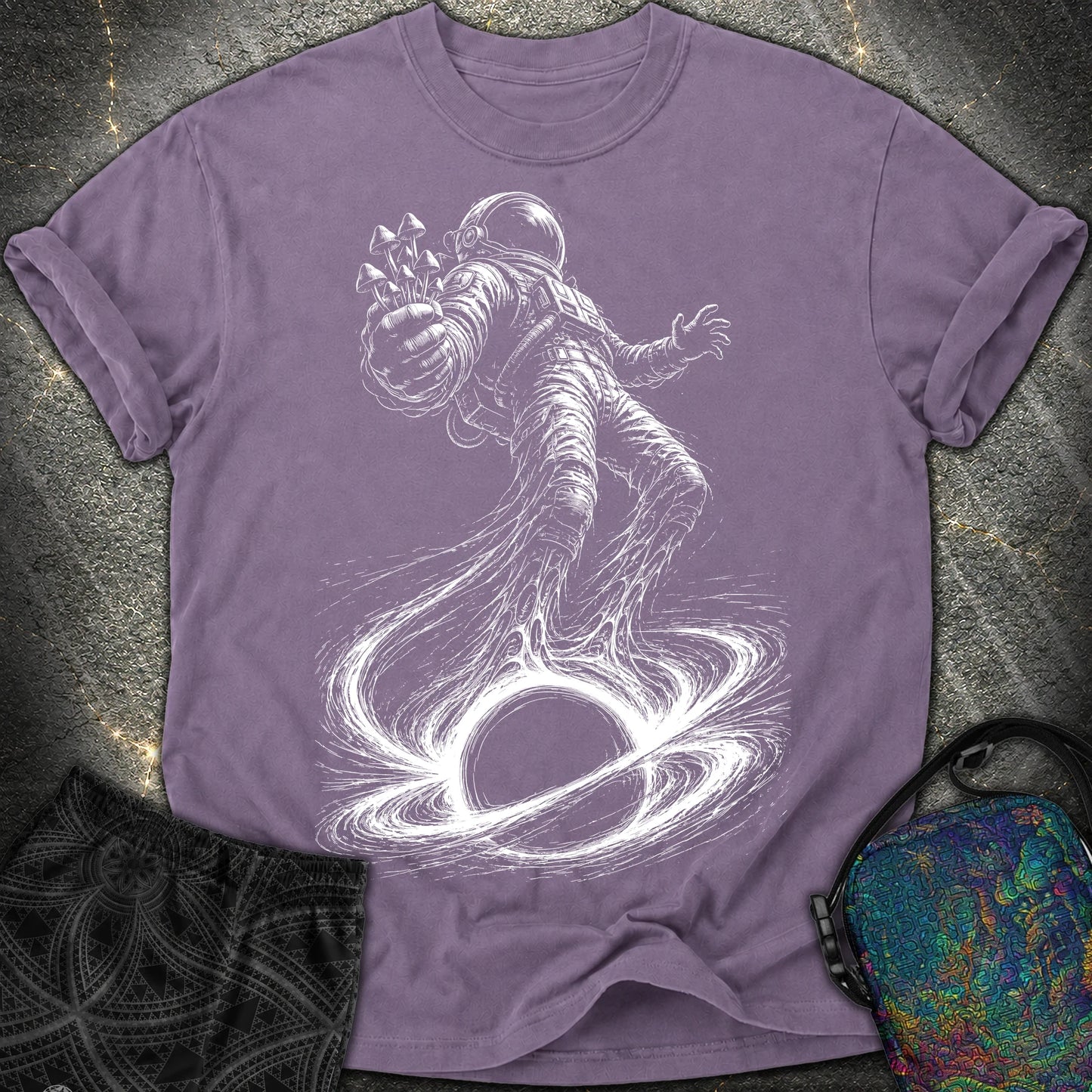 Into The Void - Into The Void Comfort T-Shirt - Grape