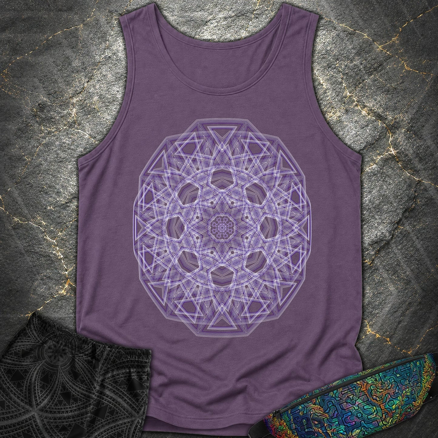 Infinity Engine - Infinity Engine Comfort Tank Top - Grape