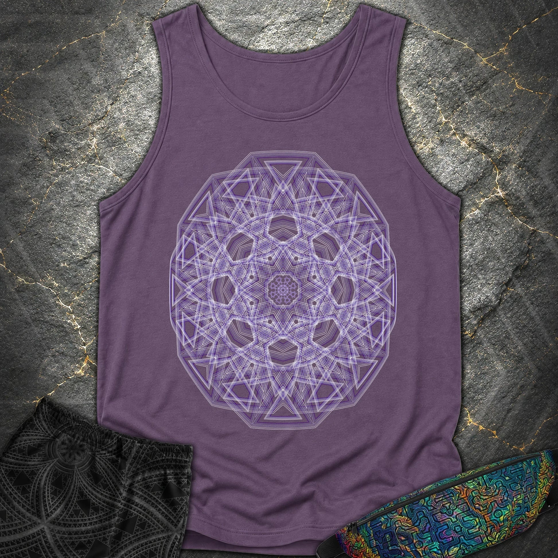 Infinity Engine - Infinity Engine Comfort Tank Top - Grape