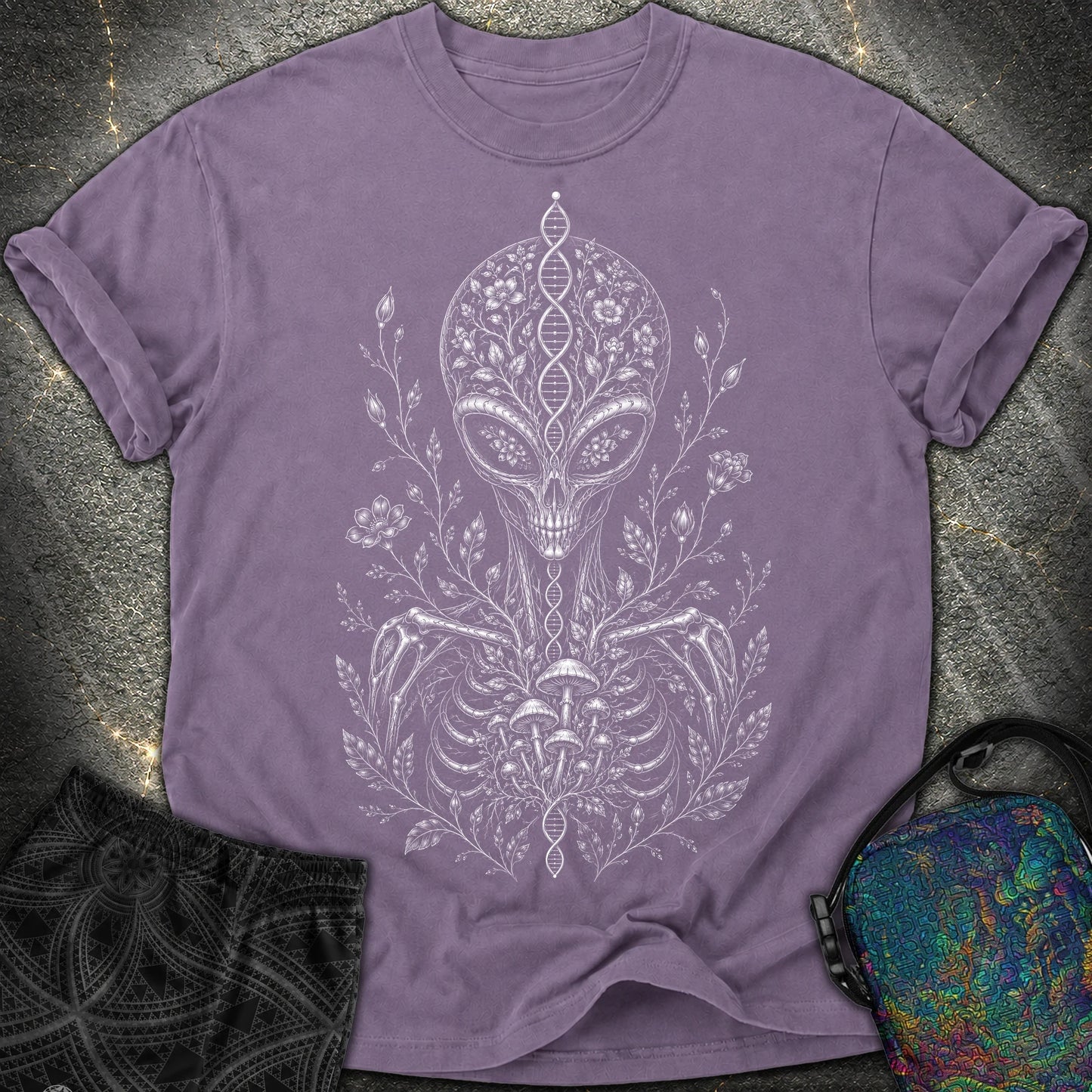 Intraterrestial - Intraterrestial Comfort T-Shirt - Grape