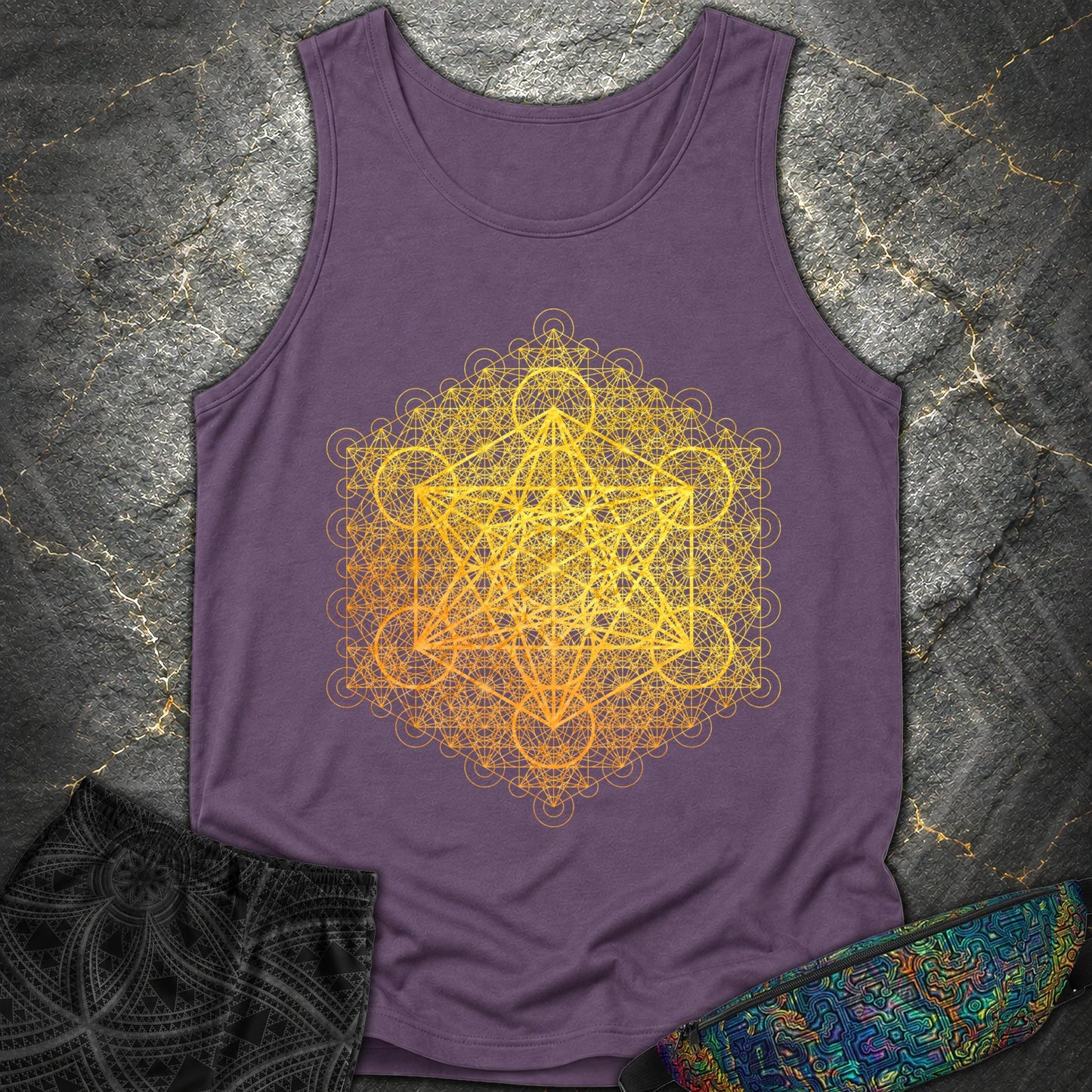 Metatron's Transcendence - Metatron's Transcendence Comfort Tank Top - Grape